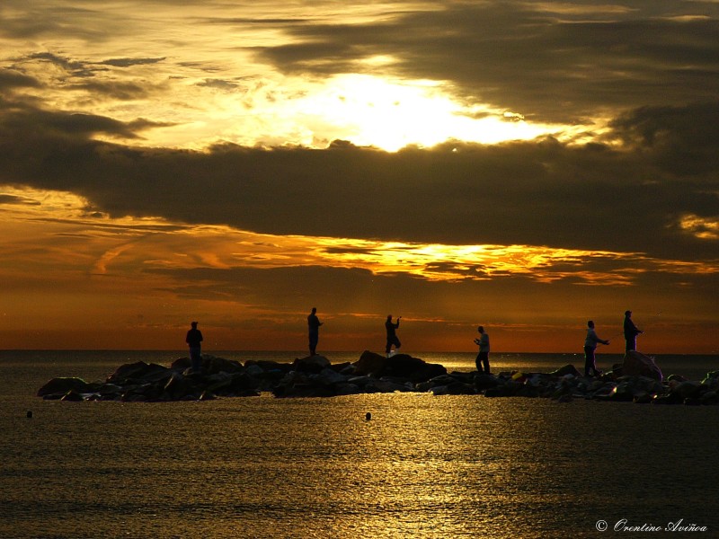 Pescadores del amanecer