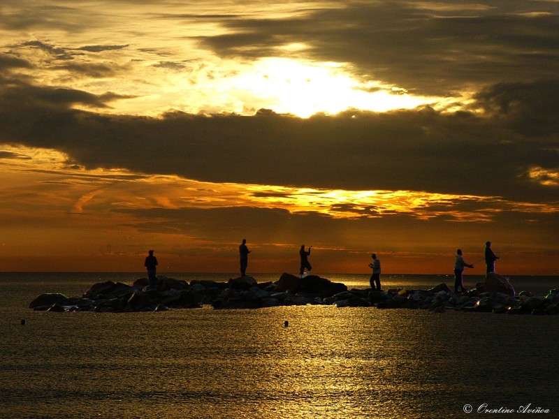 Pescadores del amanecer