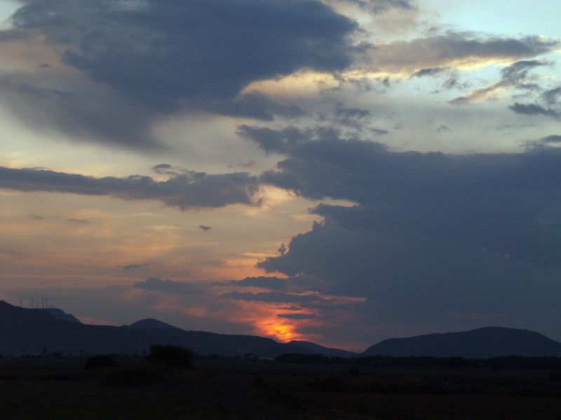 Atardecer  en Sierra Minera  01