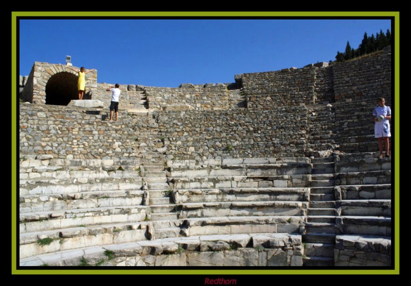 Otro teatro romano:el de Efeso