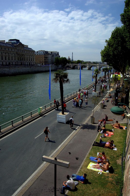 Verano en Paris.