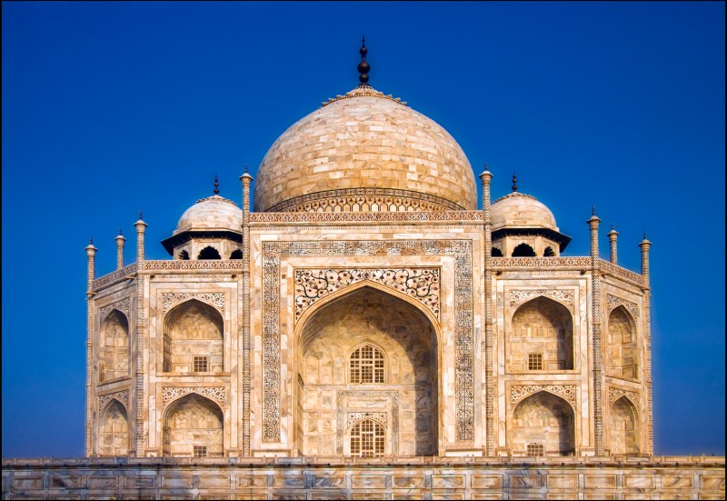 Amanecer en el Taj Mahal