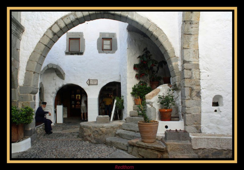 Patio Central monasterio San Juan