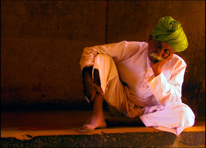 haciendo la siesta - Fuerte de Jaisalmer