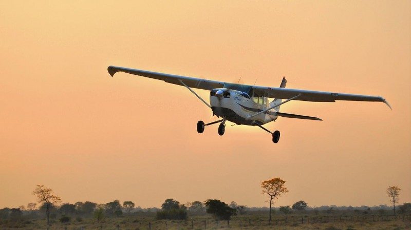 Vuelo a baja altura.