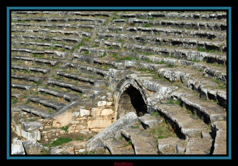 Vomitorio (entrada) al estadio de Afrodisias