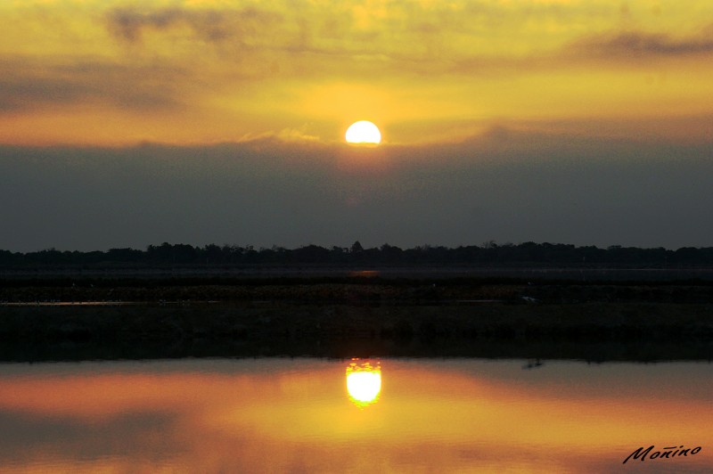 Reflejos al amanecer