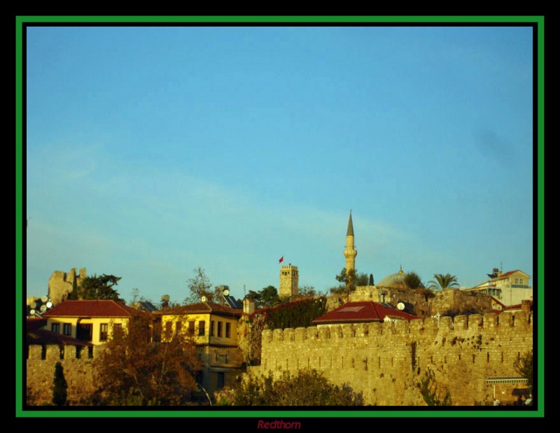 Barrio antiguo de Antalya