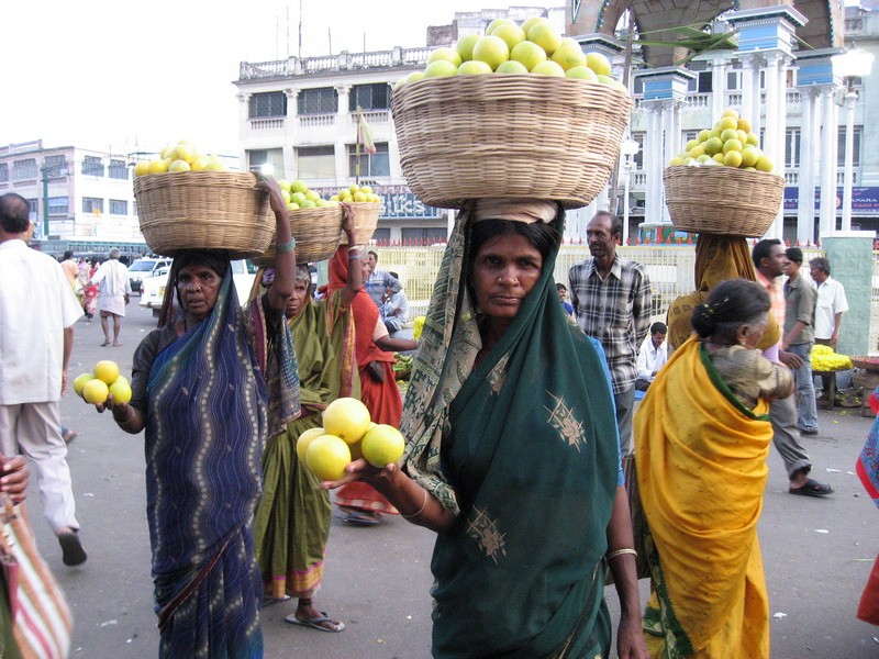 Las vendedoras de pomelos