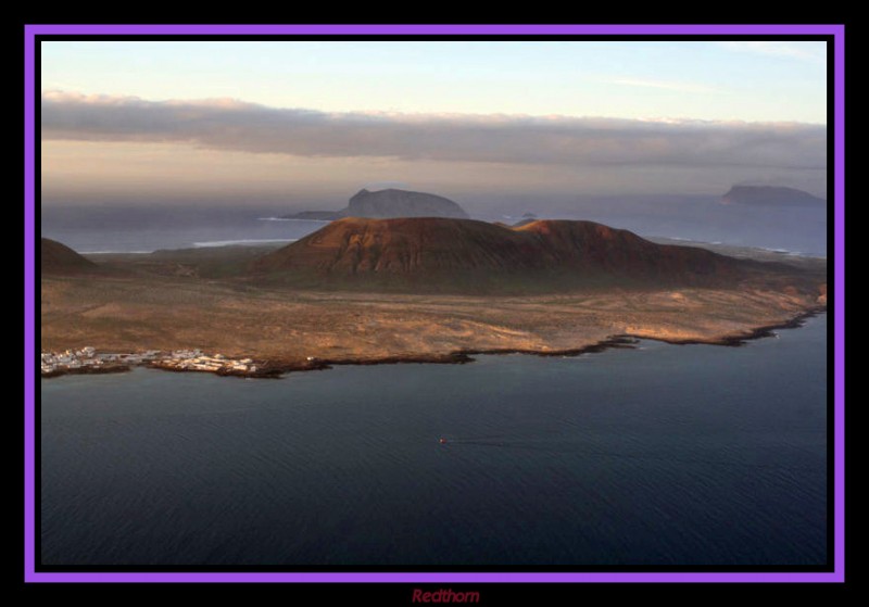 Isla de la Graciosa desde el Mirador del Ro