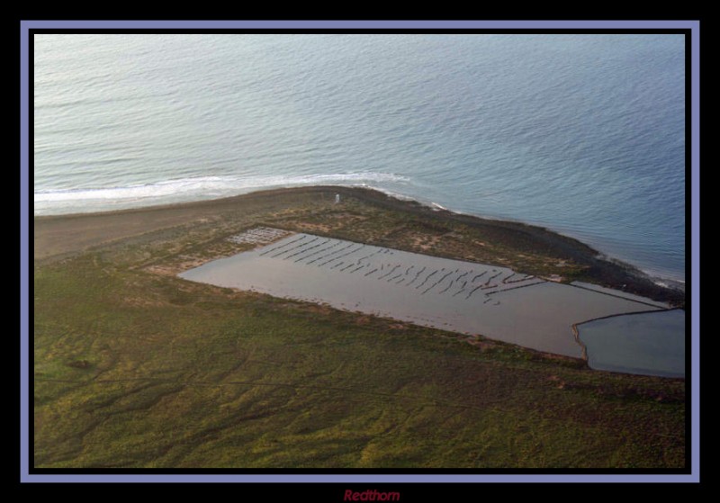 Antiguas salinas desde el Mirador del Ro