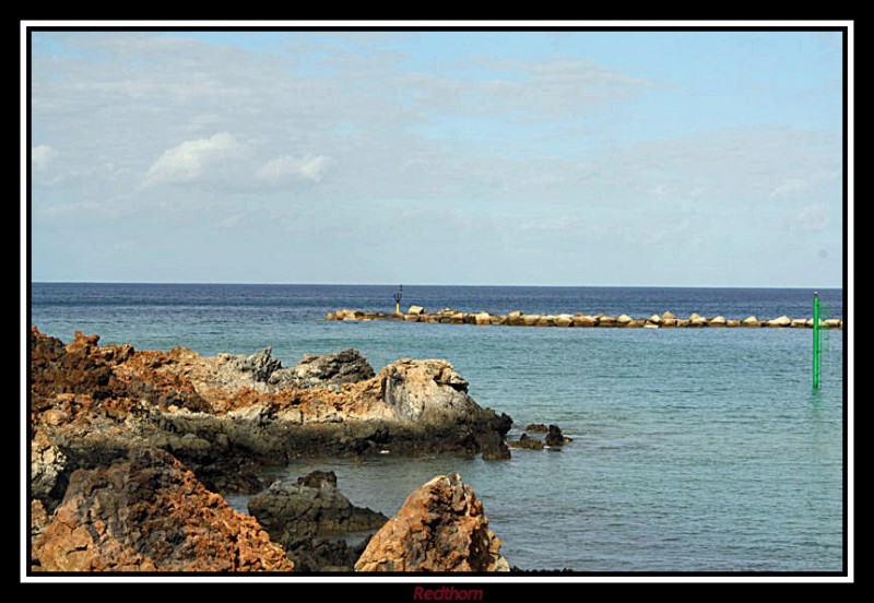 Pequeo puerto de Orzola