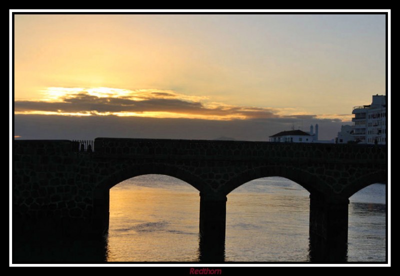 Puente de las Bolas al atardecer