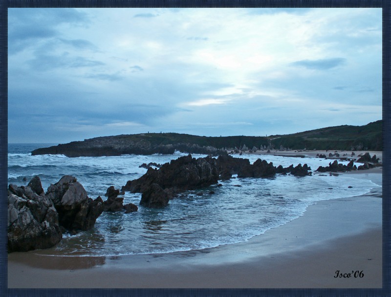 Playa rocosa