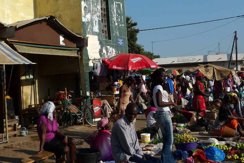mercado de Bukote