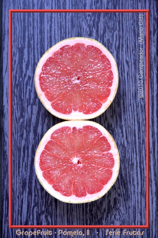 Grapefruit-Pomelo, II  (Serie Frutas)