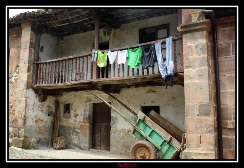 Casa de labranza en la montaa cntabra