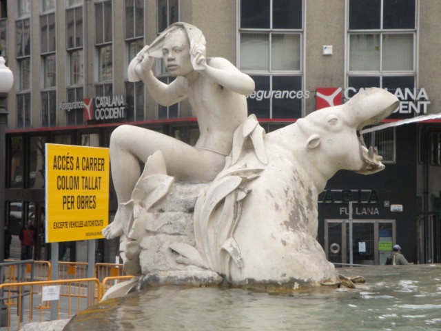 figura de la fuente centenario en Tarragona