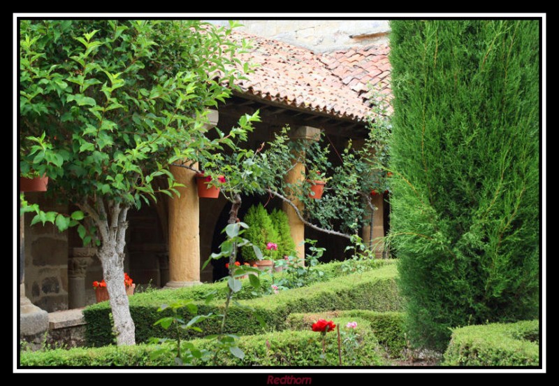 Jardn Colegiata San Martn de Elines