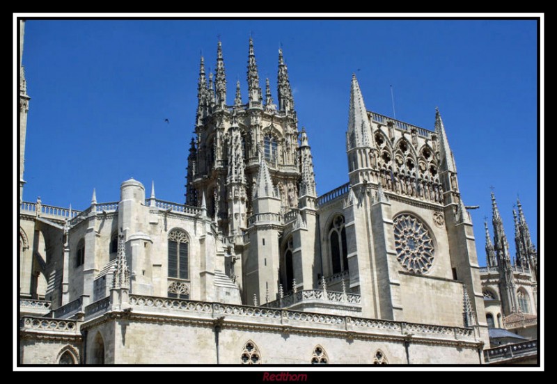 Una vista de la Catedral de Burgos