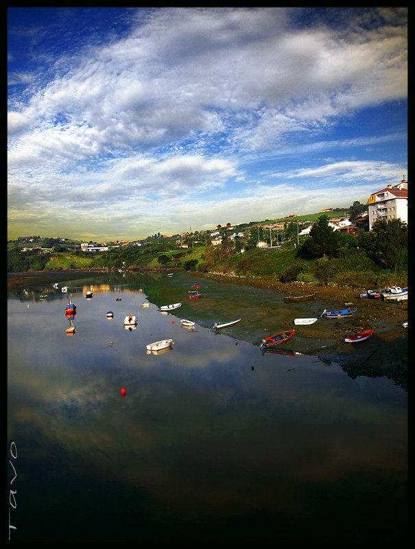 Desde el puente de La Maza