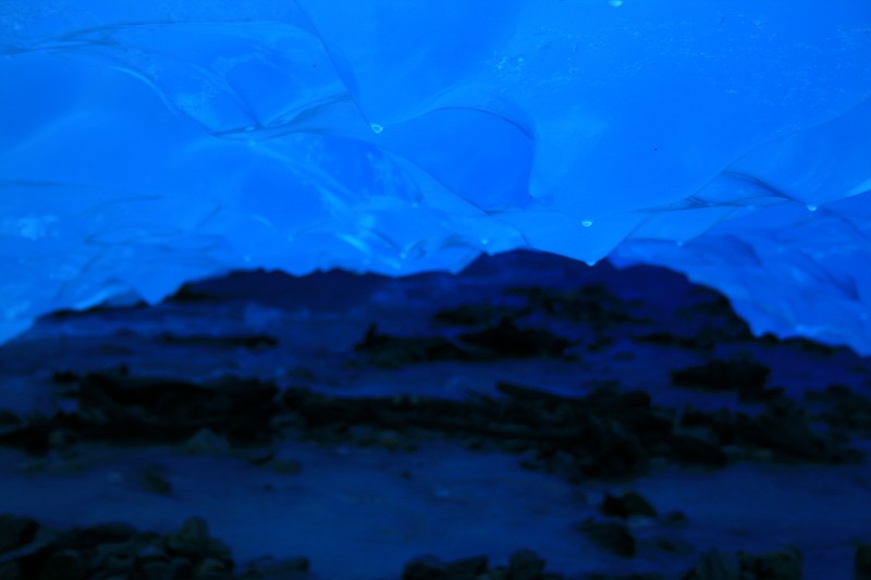 Interior Glaciar Perito Moreno