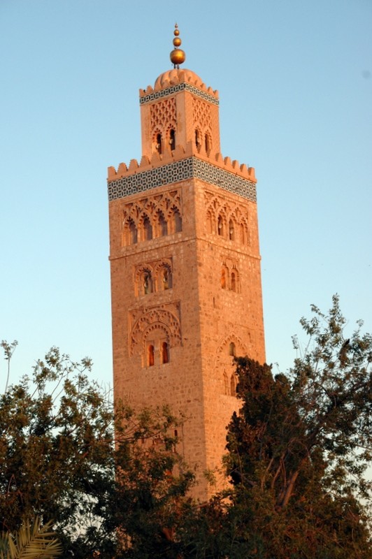 Mezquita de Koutoubia, de dia