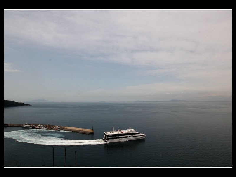 Ferry rumbo a Capri