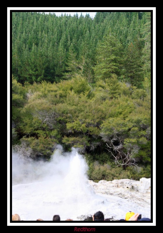 El geyser se despereza