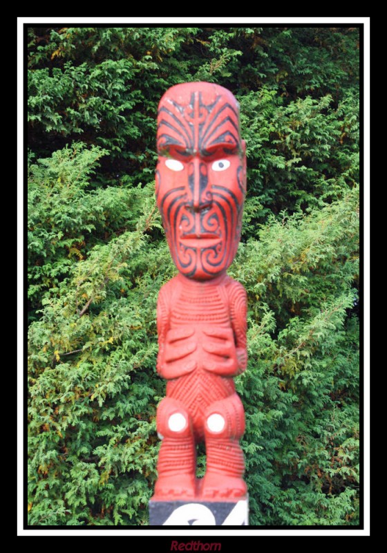 Escultura guerrero maor