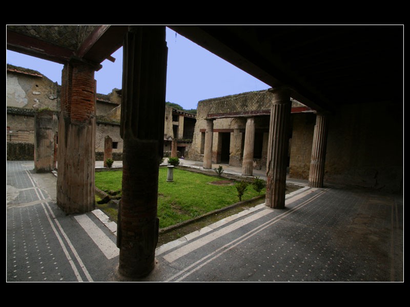 casa de la columnata toscana