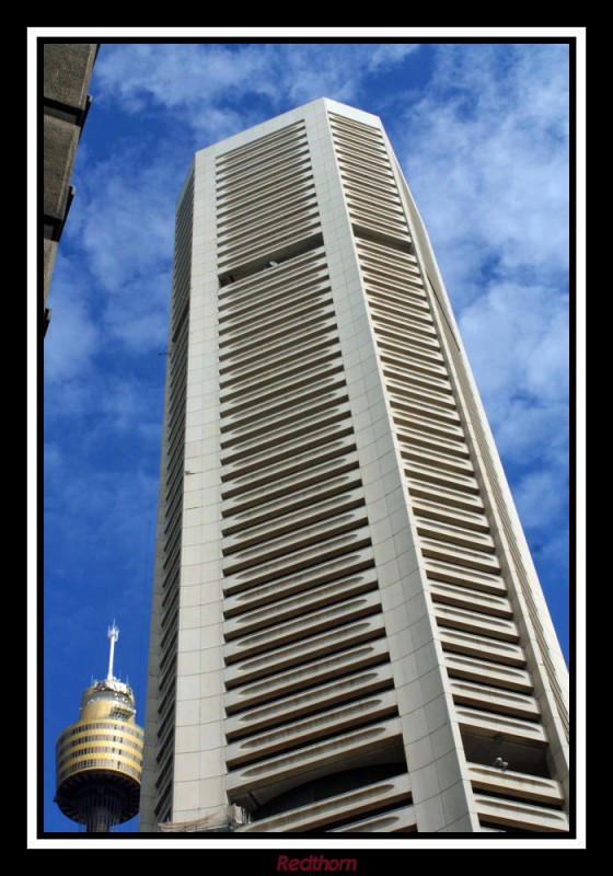 Uno de los muchos rascacielos de Sydney