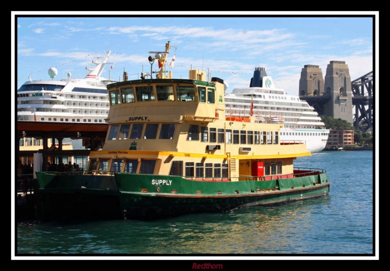 Ferrypara atravesar la baha de Sydney