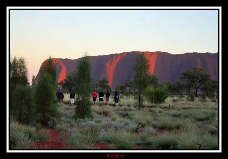Luces y sombras en Uluru