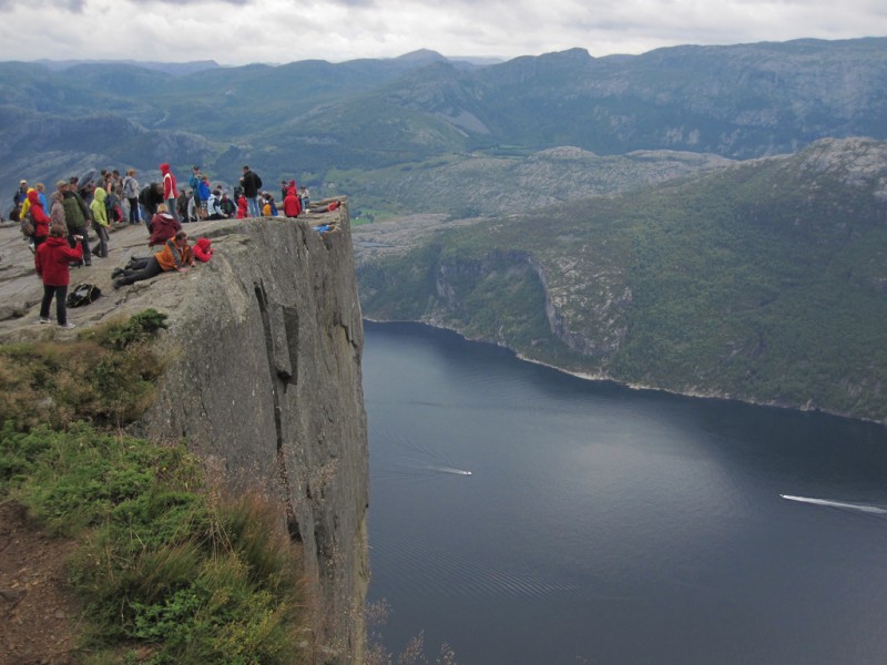 El Preikestolen (El Plpito): Overbooking en la cima