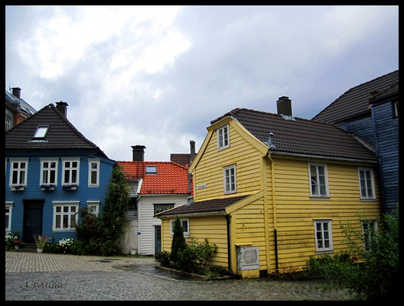 Casas de madera en Nordnes