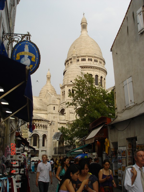 Sacre Coeur desde la Place du Tertre