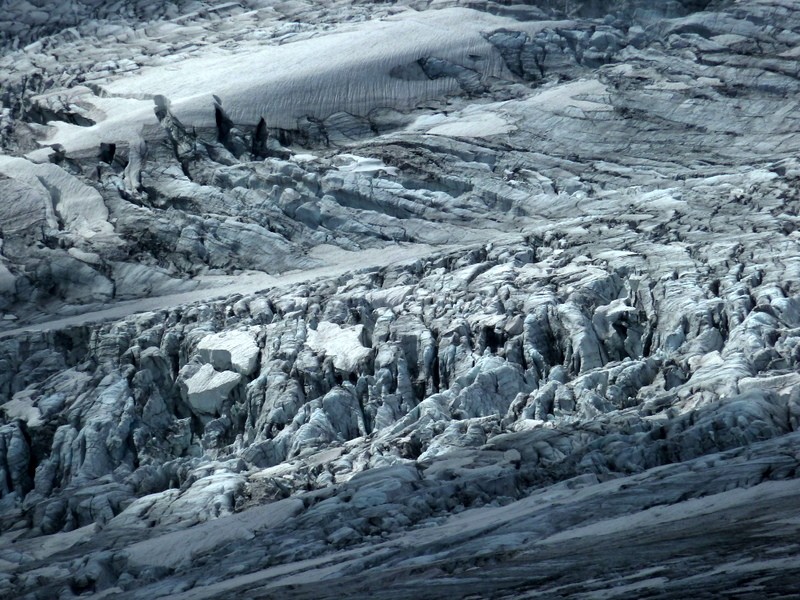 entraas del glaciar