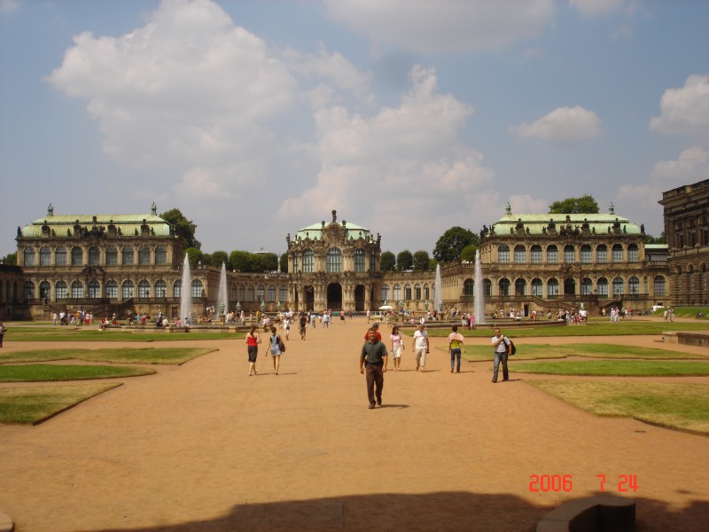 El Zwinger en Dresden