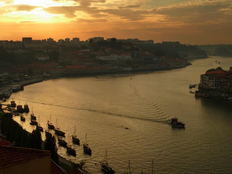 atardecer en el Douro