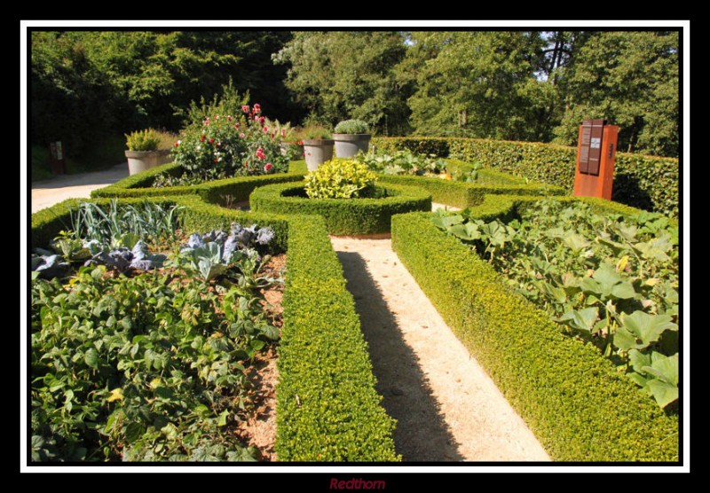 Jardines del castillo de Udelange