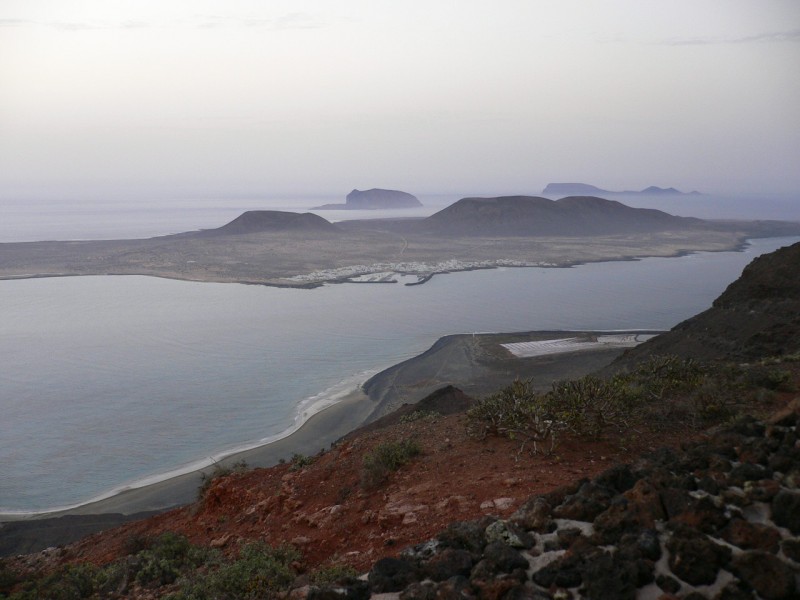 Risco de Famara y Las pequeas islas