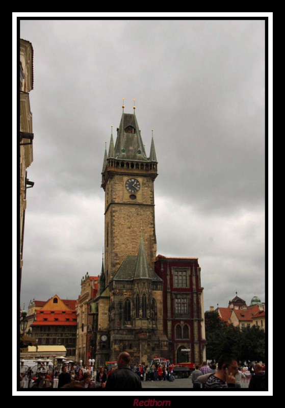 Torre del municipio en la plaza de la Repblica