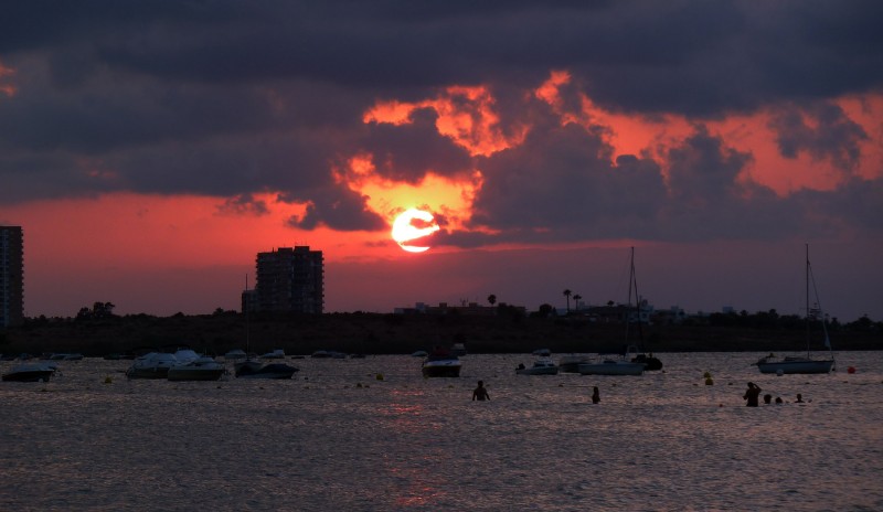 Atardecer en P  honda 87