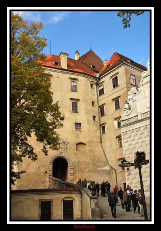 Entrada exterior al castillo