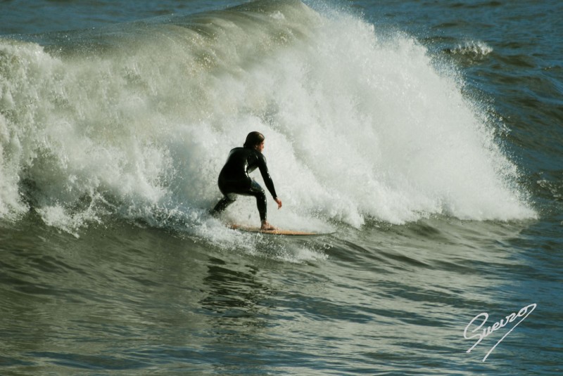 desafiando las olas