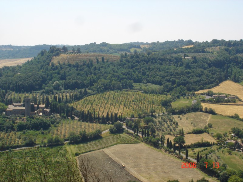 En las afueras de Orvieto