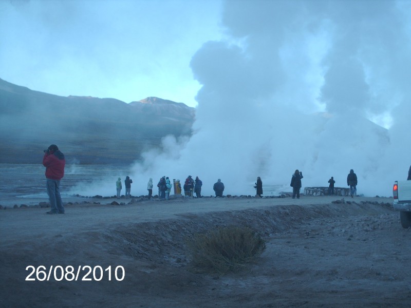 Geyser en el Norte