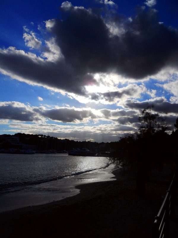 Atardecer en la playa