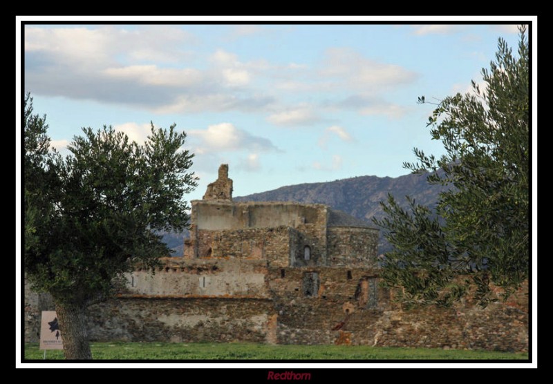 Ruinas del Monasterio en la Ciudadela